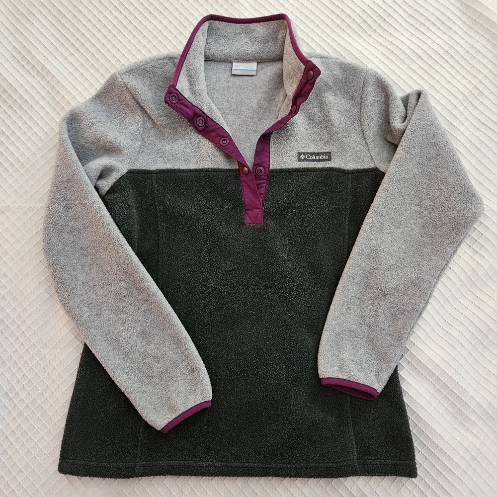 Columbia Pull Over Fleece Sweatshirt
